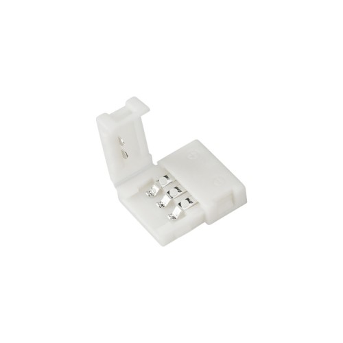 Соединитель FIX-MIX-10mm (3-pin) (Arlight, -) Одиночный коннектор (без провода) для соединения 2-х отрезков открытых светодиодных лент MIX (теплый+холодный) шириной 10мм. Материал - пластик. Максимальный допустимый ток 3А, напряжение до 50 В. Цена за 1шт.