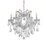 Подвесная люстра Lumina Deco Eliza LDP 7029-6 CHR - Подвесная люстра Lumina Deco Eliza LDP 7029-6 CHR