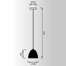 Подвесной светильник Zumaline Pico MD9023-1S(SILVER) - Подвесной светильник Zumaline Pico MD9023-1S(SILVER)