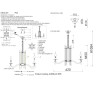 Подвесная люстра Crystal Lux AURELIO SP6 GOLD+CHROME/TRANSPARENT - Подвесная люстра Crystal Lux AURELIO SP6 GOLD+CHROME/TRANSPARENT