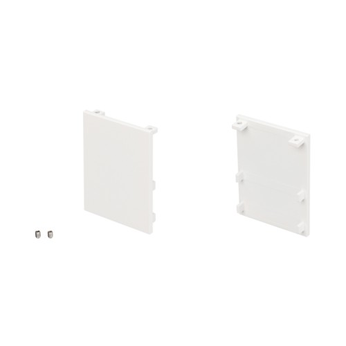 Заглушка MAG-CAP-4563 (WH) (Arlight, Металл) Боковая заглушка для встраиваемого трека MAG-TRACK-4563. Материал алюминий, цвет белый. Размеры 45x63мм. В комплекте 2 штуки.
