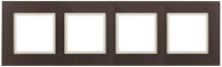  - Рамка 4-постовая ЭРА Elegance 14-5104-31 Б0034539