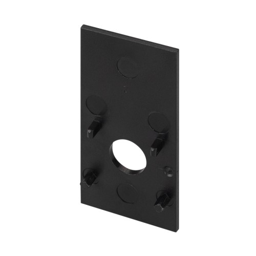 Заглушка MAG-ORIENT-CAP-POWER-2652 (BK) (Arlight, IP20 Пластик, 3 года) Боковая заглушка для магнитного трека MAG-ORIENT с отверстием для ввода питания. Материал пластик, цвет черный. Размеры 53x26.5x2мм. В комплекте 1 шт.