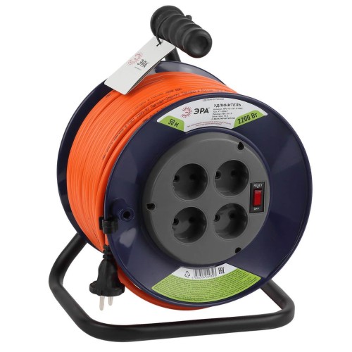 Удлинитель силовой ЭРА RPx-4s-2x1.5-50m Б0046831 