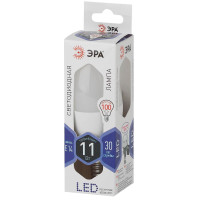  - Лампа светодиодная ЭРА E14 11W 6000K матовая LED B35-11W-860-E14 Б0032984