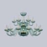 Подвесная люстра Bohemia Ivele 1310/12+6/360/2d G Bi/Birusa/M-1G - Подвесная люстра Bohemia Ivele 1310/12+6/360/2d G Bi/Birusa/M-1G