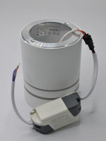  - Потолочный светодиодный светильник Elvan NLS-T160M/2-9W-WW-Wh