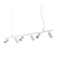  - Подвесная люстра Ideal Lux Dynamite SP6 Bianco 231433