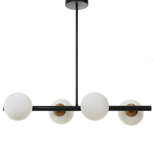 Подвесная люстра Lumina Deco Torica LDP 7001-4 BK+MD 