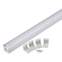  - Профиль Uniel UFE-K06 Silver/Frozen 200 Polybag UL-00005028