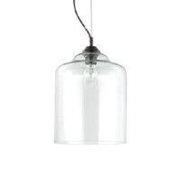  - Подвесной светильник Ideal Lux Bistro SP1 Square Trasparente 112305