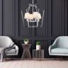 Подвесная люстра Lumina Deco Montero LDP 1249-4 CHR+WT - Подвесная люстра Lumina Deco Montero LDP 1249-4 CHR+WT