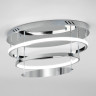 Потолочный светодиодный светильник Eurosvet Chic 90160/2 хром - Потолочный светодиодный светильник Eurosvet Chic 90160/2 хром