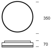  - Настенно-потолочный светодиодный светильник Deko-Light Subra 401006