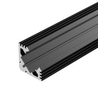  - Профиль PDS45-T-2000 ANOD Black (Arlight, Алюминий)