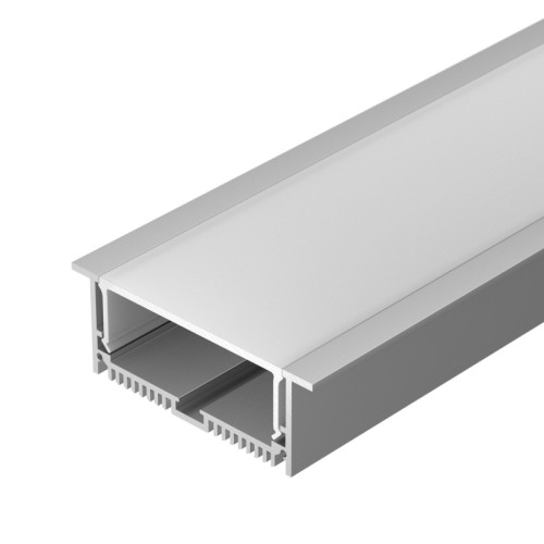 Профиль SL-LINIA88-F-2000 ANOD (Arlight, Алюминий) Алюминиевый анодированный профиль для светодиодных лент и линеек. Габаритные размеры (L×W×H): 2000x88x32 мм, паз для установки 74 мм. Ширина площадки для ленты 60 мм. Экраны, заглушки и другие аксессуары приобретаются отдельно. Цена за 1 метр.