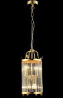  - Подвесная люстра Crystal Lux Tadeo SP4 D200 Gold/Transparente