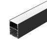 Профиль ARH-LINE-6085-2000 BLACK (Arlight, Алюминий) - Профиль ARH-LINE-6085-2000 BLACK (Arlight, Алюминий)