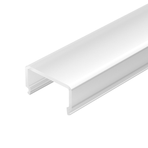 Экран ARH-WIDE-B-H20-2000 Square OPAL (Arlight, Пластик) Матовый экран PC для профиля WIDE-B-H20. Квадратный, длина 2000мм. Цена за 1м.