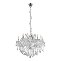  - Подвесная люстра Lumina Deco Eliza LDP 7029-8+4 CHR
