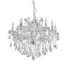 Подвесная люстра Lumina Deco Eliza LDP 7029-8+4 CHR - Подвесная люстра Lumina Deco Eliza LDP 7029-8+4 CHR