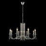 Подвесная люстра Crystal Lux AURELIO SP8 GOLD+CHROME/TRANSPARENT - Подвесная люстра Crystal Lux AURELIO SP8 GOLD+CHROME/TRANSPARENT