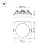 Светодиодная панель LTD-96x96SOL-10W Day White 4000K (Arlight, IP44 Пластик, 3 года) - Светодиодная панель LTD-96x96SOL-10W Day White 4000K (Arlight, IP44 Пластик, 3 года)