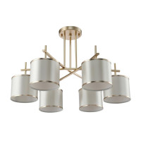  - Потолочная люстра Crystal Lux Sergio PL6 Gold