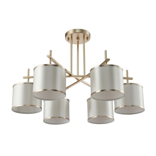 Потолочная люстра Crystal Lux Sergio PL6 Gold 