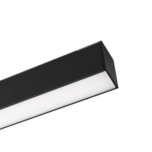 Светильник MAG-FLAT-45-L805-24W Warm3000 (BK, 100 deg, 24V) (Arlight, IP20 Металл, 5 лет) Светильник для магнитных треков шириной 45мм, 24Вт. Цвет свечения ТЕПЛЫЙ 3000K, световой поток 2115лм, угол 100°, CRI>90. Корпус прямоугольный, металл, цвет черный, IP20. Размеры LxWxH 804x35x43мм. Входное напряжение DC24V, мощность 24Вт. Драйвер DС24V/AC230V поставляется отдельно. Диммируется только с 026407(1), 027633.