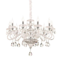 - Подвесная люстра Ideal Lux Negresco SP10 Trasparente 141060