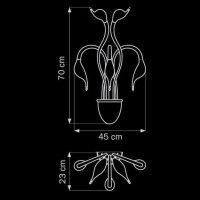  - Бра Lightstar Cigno Collo Bk 751657