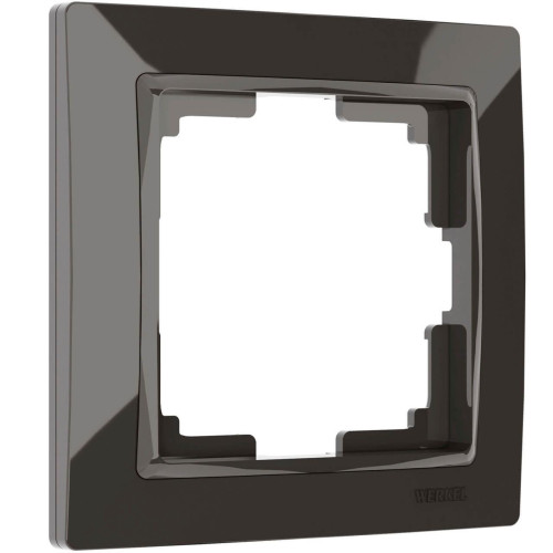 Рамка на 1 пост Werkel Snabb basic серо-коричневый W0012007 4690389161339 