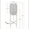 Торшер Lucide Mesh 45785/01/02 - Торшер Lucide Mesh 45785/01/02