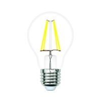 Лампа светодиодная филаментная Volpe E27 9W 4000K прозрачная LED-A60-9W/4000K/E27/CL/SLF UL-00008303