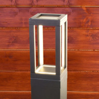  - Уличный светодиодный светильник Elektrostandard Frame 1529 Techno Led серый 4690389172373