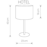  - Настольная лампа Nowodvorski Hotel 9301