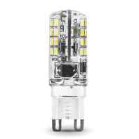  - Лампа светодиодная Gauss G9 3W 2700K прозрачная 107709103