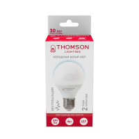  - Лампа светодиодная Thomson E27 4W 6500K шар матовая TH-B2363