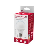  - Лампа светодиодная Thomson E27 4W 6500K шар матовая TH-B2363