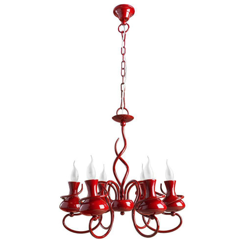 Подвесная люстра Arte Lamp Vaso A6819LM-6RD 