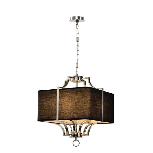 Подвесная люстра Lumien Hall Адельфия LH1047/5P-NK-BK 
