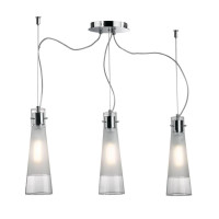  - Подвесной светильник Ideal Lux Kuky SP3 Trasparente 033952