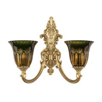  - Бра Bohemia Ivele 7209B15/2/175 FP P2 U Amber-Green/H-1I