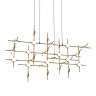 Люстра Molecular 30 black/gold - Люстра Molecular 30 black/gold
