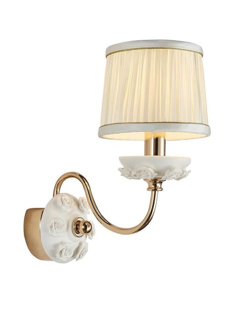 Бра Lumien Hall Эрин 1030/1W-GD-WT 