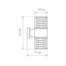 Уличный настенный светильник Elektrostandard 1407 Techno 4690389067662 - Уличный настенный светильник Elektrostandard 1407 Techno 4690389067662