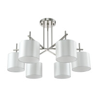  - Потолочная люстра Crystal Lux Sergio PL6 Nickel