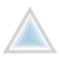 - Настенно-потолочный светодиодный светильник iLedex CReator X070112 WH-6000K