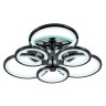 Потолочная светодиодная люстра Profit Light 8077/3+3 PBK - Потолочная светодиодная люстра Profit Light 8077/3+3 PBK